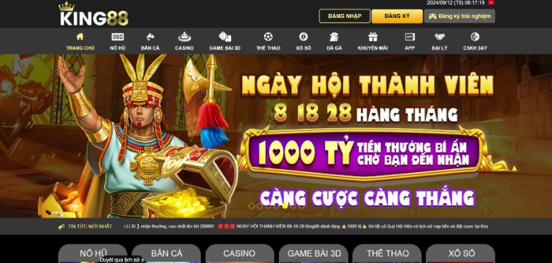 KING88 Điểm đến lý tưởng an toàn dành cho cược thủ 5 Top Link Tài Xỉu Online Uy Tín Nhất 2025 Cho Tân Thủ Điểm Mạnh Nổi Bật Của Nhà Cái King88