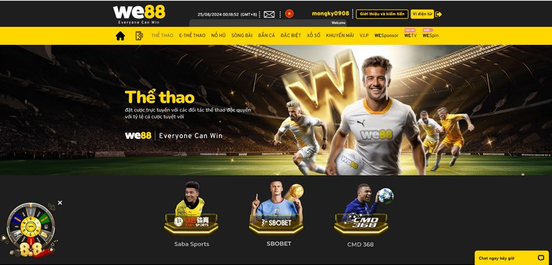 We88 Thiên đường giải trí số 1 tại Việt Nam và Châu Á 3 Top Link Tài Xỉu Online Uy Tín Nhất 2025 Cho Tân Thủ Thể Thao We88 Đem Đến Cho Người Chơi Hàng Loạt Những Bộ Môn Hấp Dẫn