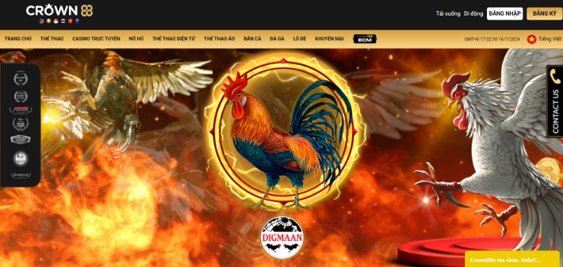 Crown88 Nhà cái cá cược hàng đầu tới từ đảo quốc sư tử 4 Top Link Tài Xỉu Online Uy Tín Nhất 2025 Cho Tân Thủ Sản Phẩm Đá Gà Mang Đến Những Màn Cược Kê Ấn Tượng